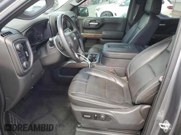 2020 Chevrolet Silverado 1500 High Country with VIN 3GCUYHET6LG366900, listed as a Copart auction lot 74656154 with 45,178 mi miles and Non Repairable. Bid and sale history available at carsss.com. Image 7.