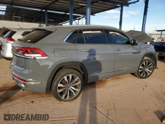 2022 Volkswagen Atlas SEL Premium R-Line with VIN 1V2FE2CA3NC231068, listed as a Copart auction lot 87459184 with Not provided miles and Salvage title. Bid and sale history available at DreamBid. Image 3.