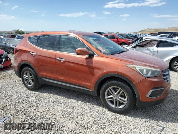 2017 Hyundai Santa Fe 2.4L with VIN 5XYZTDLB5HG462997, listed as a Copart auction lot 63673565 with 176,556 mi miles and Clean title. Bid and sale history available at DreamBid. Image 4.