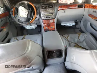 2004 Lexus LS 430 with VIN JTHBN36F240135489, listed as a Copart auction lot 41916125 with Not Provided miles and Salvage Title. Bid and sale history available at DreamBid. Image 8.