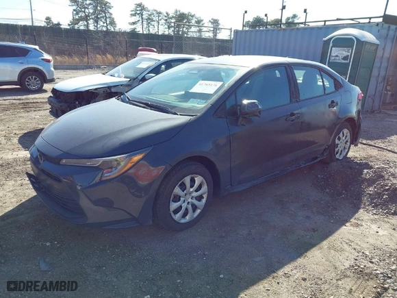 2024 Toyota Corolla LE with VIN 5YFB4MDE0RP212295, listed as a IAAI auction lot 41765176 with 1,777 mi miles. Bid and sale history available at carsss.com. Image 2.