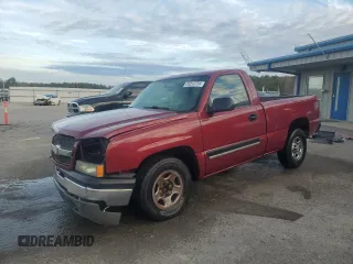 2004 Chevrolet Silverado 1500 LS with VIN 1GCEC14T34Z201707, listed as a Copart auction lot 85813754 with 0 mi miles and Salvage Title. Bid and sale history available at carsss.com. Image 1.