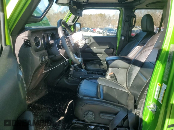 2019 Jeep Wrangler Unlimited Sahara with VIN 1C4HJXEN2KW510038, listed as a Copart auction lot 89243675 with 142,738 mi miles and Salvage title. Bid and sale history available at DreamBid. Image 7.