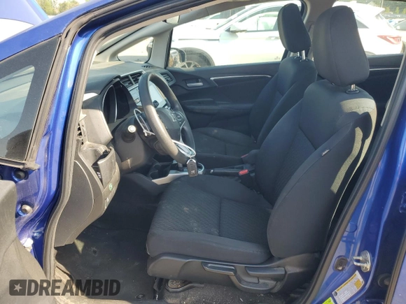 2018 Honda Fit EX with VIN 3HGGK5H82JM714373, listed as a Copart auction lot 62324065 with 75,222 mi miles and Salvage title. Bid and sale history available at DreamBid. Image 7.