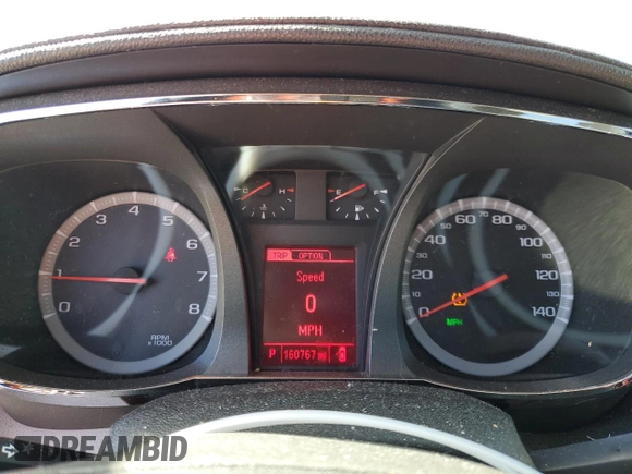 2015 GMC Terrain SLT with VIN 2GKALTEK7F6180010, listed as a Copart auction lot 46505215 with 160,767 mi miles and Salvage title. Bid and sale history available at DreamBid. Image 9.