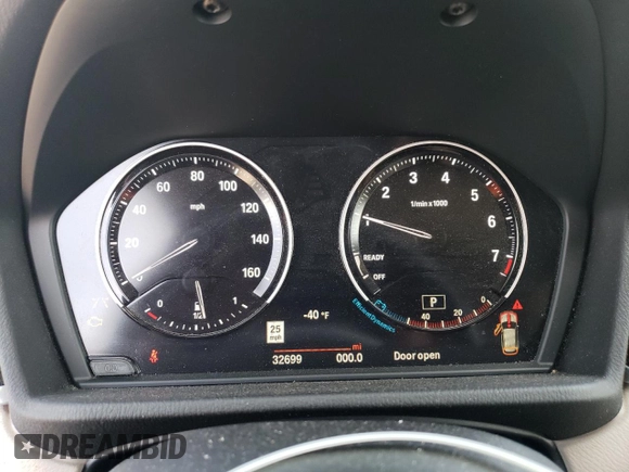 2020 BMW X1 xDrive28i with VIN WBXJG9C04L5P80773, listed as a Copart auction lot 49285903 with 32,699 mi miles and . Bid and sale history available at DreamBid. Image 9.
