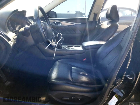 2015 Infiniti Q50 Premium with VIN JN1BV7AR4FM418940, listed as a Copart auction lot 55661885 with 71,352 mi miles and Clean Title. Bid and sale history available at carsss.com. Image 7.