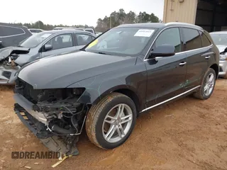 2017 Audi Q5 Premium with VIN WA1C2AFP5HA091896, listed as a IAAI auction lot 41553610 with 124,553 mi miles. Bid and sale history available at carsss.com. Image 17.