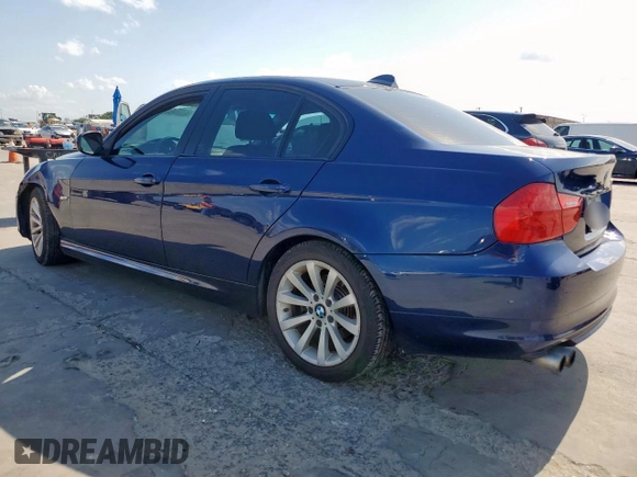 2011 BMW 3 Series 328i with VIN WBAPH7C50BE461757, listed as a Copart auction lot 62005405 with 129,851 mi miles and Salvage title. Bid and sale history available at DreamBid. Image 2.