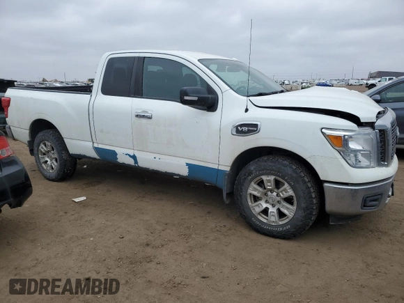 2017 Nissan Titan S z VIN 1N6AA1CJ3HN571103, wystawiony jako Copart lot #44697865 z przebiegiem 135 524 mil mil oraz Szkoda całkowita • Salvage title. Historia ofert i sprzedaży dostępna na DreamBid. Obrazek 4.