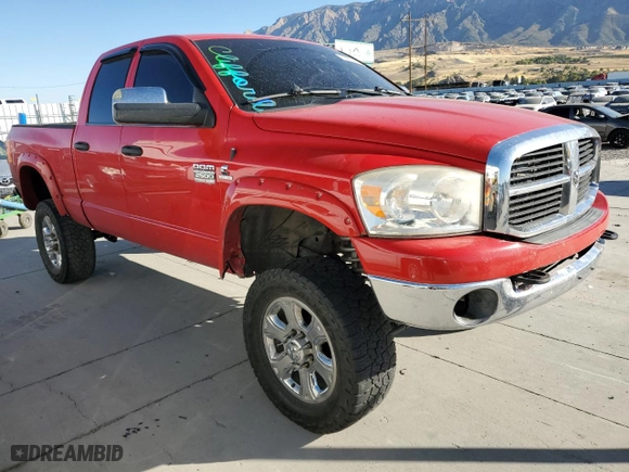2007 Dodge Ram 2500 SLT with VIN 1D7KS28C07J510064, listed as a Copart auction lot 72928404 with 208,230 mi miles and Salvage Title. Bid and sale history available at carsss.com. Image 4.