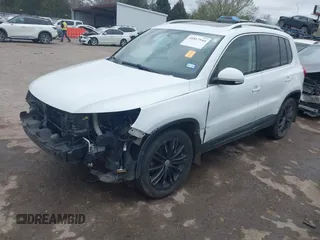 2016 Volkswagen Tiguan S with VIN WVGBV7AX0GW550784, listed as a IAAI auction lot 41817544 with 109,246 mi miles and . Bid and sale history available at DreamBid. Image 18.