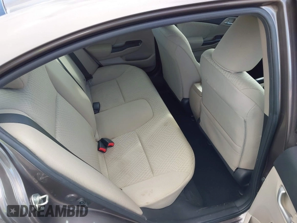 2015 Honda Civic LX with VIN 2HGFB2F54FH521831, listed as a IAAI auction lot 41378803 with 46,226 mi miles and . Bid and sale history available at DreamBid. Image 8.