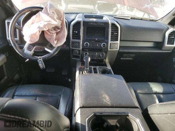 2018 Ford F-150 XL with VIN 1FTFW1E52JKC11290, listed as a Copart auction lot 49002275 with 51,684 mi miles and Salvage Title. Bid and sale history available at DreamBid. Image 8.