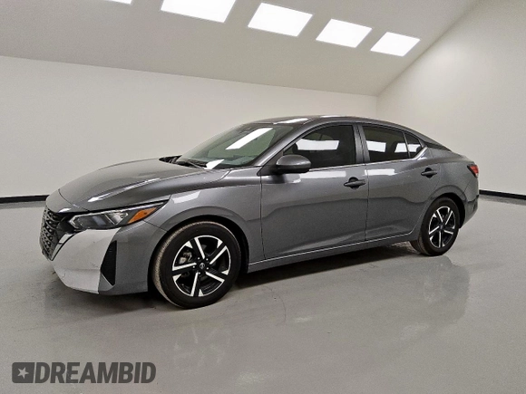 2024 Nissan Sentra SV with VIN 3N1AB8CVXRY292797, listed as a Copart auction lot 57684675 with 25,901 mi miles and Clean title. Bid and sale history available at DreamBid. Image 1.