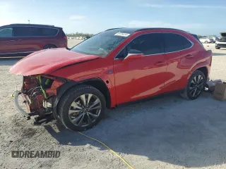 2024 Lexus UX 250h F Sport z VIN JTHB6JBH7R2179766, wystawiony jako Copart lot #85129414 z przebiegiem 4258 mil mil oraz Szkody całkowita. Historia ofert i sprzedaży dostępna na DreamBid. Obrazek 1.