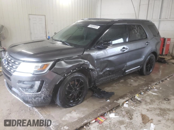 2016 Ford Explorer XLT with VIN 1FM5K7D88GGB13653, listed as a Copart auction lot 44634525 with 168,225 mi miles and Salvage Title. Bid and sale history available at DreamBid. Image 1.