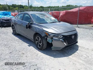 2024 Nissan Sentra SV with VIN 3N1AB8CV1RY315254, listed as a IAAI auction lot 42690988 with 34,080 mi miles and . Bid and sale history available at DreamBid. Image 1.