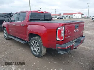 2018 GMC Canyon 4WD Denali with VIN 1GTG6EEN4J1317399, listed as a IAAI auction lot 41558173 with 87,647 mi miles. Bid and sale history available at carsss.com. Image 3.