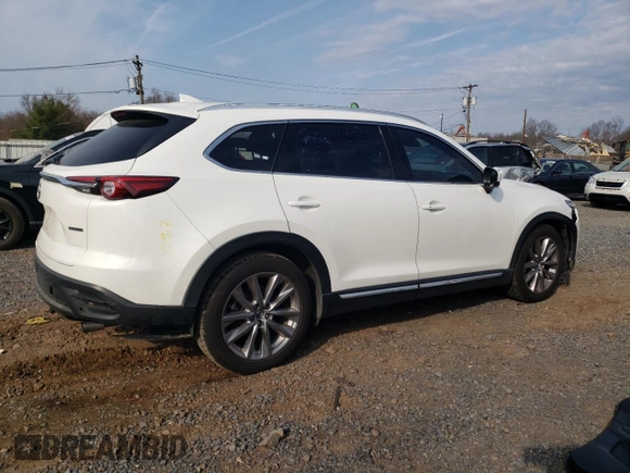 2021 Mazda CX-9 Carbon Edition with VIN JM3TCADY0M0501249, listed as a Copart auction lot 48325835 with 50,243 mi miles and Salvage Title. Bid and sale history available at carsss.com. Image 3.