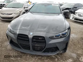 2022 BMW M4 Competition xDrive with VIN WBS43AZ03NCK18031, listed as a Copart auction lot 75090034 with 18,837 mi miles and Non Repairable. Bid and sale history available at carsss.com. Image 5.