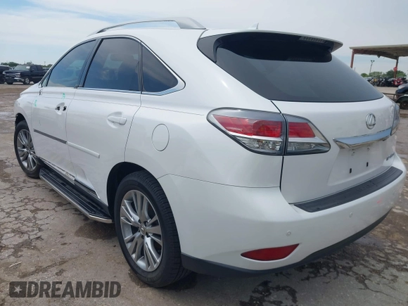 2013 Lexus RX 350 z VIN 2T2ZK1BA1DC119485, wystawiony jako IAAI lot #42496271 z przebiegiem 100 550 mil mil oraz . Historia ofert i sprzedaży dostępna na DreamBid. Obrazek 3.