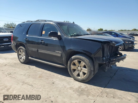 2012 GMC Yukon SLT with VIN 1GKS1CE01CR295159, listed as a Copart auction lot 73062954 with 0 mi miles and Salvage Title. Bid and sale history available at carsss.com. Image 4.