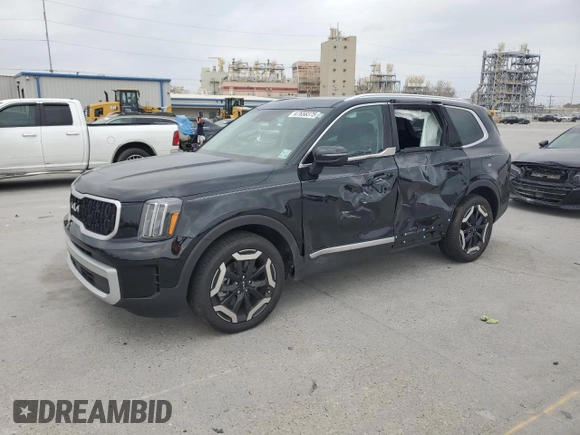 2024 Kia Telluride EX with VIN 5XYP34GC0RG486605, listed as a Copart auction lot 47658375 with 10,994 mi miles and Salvage Title. Bid and sale history available at DreamBid. Image 1.