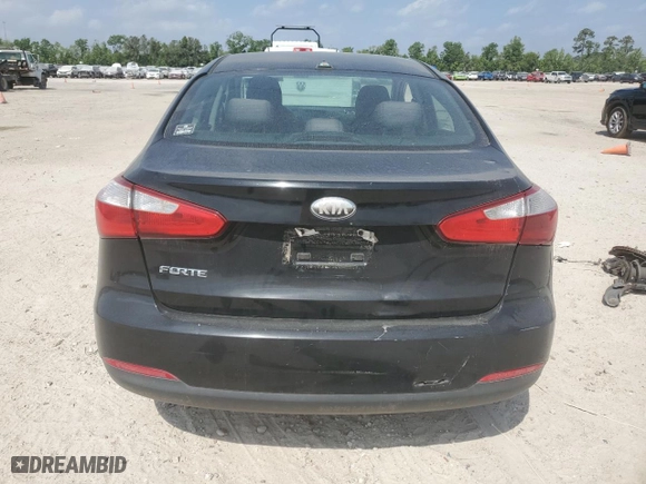 2014 Kia Forte LX with VIN KNAFX4A60E5057547, listed as a Copart auction lot 53881925 with 191,597 mi miles and Salvage Title. Bid and sale history available at carsss.com. Image 6.