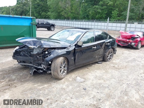 2017 Infiniti Q50 Premium with VIN JN1EV7AR6HM837923, listed as a IAAI auction lot 42255798 with 90,371 mi miles and . Bid and sale history available at DreamBid. Image 17.