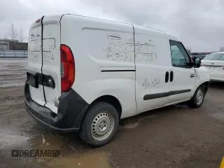2015 Ram ProMaster City Cargo with VIN ZFBERFCT7F6A09438, listed as a Copart auction lot 52624485 with 327,533 mi miles and Salvage Title. Bid and sale history available at DreamBid. Image 3.