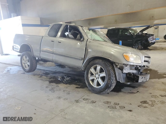 2005 Toyota Tundra SR5 with VIN 5TBBT44135S459563, listed as a Copart auction lot 46409015 with 0 mi miles and Salvage Title. Bid and sale history available at carsss.com. Image 4.