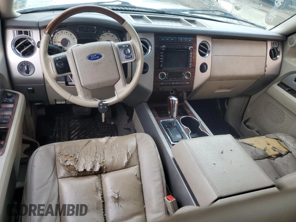 2010 Ford Expedition Limited z VIN 1FMJU1K54AEA75968, wystawiony jako Copart lot #51372925 z przebiegiem 253 586 mil mil oraz Czysty tytuł • Clean title. Historia ofert i sprzedaży dostępna na DreamBid. Obrazek 8.