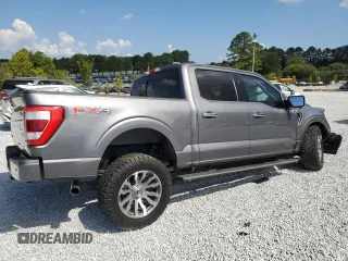 2021 Ford F-150 XL with VIN 1FTFW1ED2MFB67294, listed as a Copart auction lot 69075234 with 54,567 mi miles and Salvage Title. Bid and sale history available at carsss.com. Image 3.