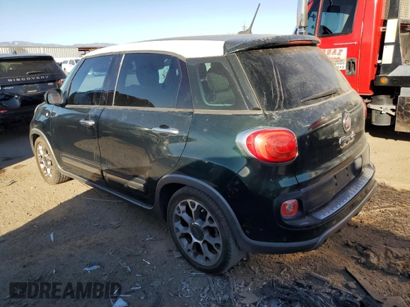 2014 FIAT 500L Trekking with VIN ZFBCFADH0EZ007456, listed as a Copart auction lot 78903464 with 101,781 mi miles and Clean Title. Bid and sale history available at carsss.com. Image 2.