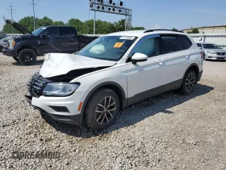 2021 Volkswagen Tiguan S with VIN 3VV1B7AX0MM091486, listed as a Copart auction lot 61790805 with 50,704 mi miles and Salvage title. Bid and sale history available at DreamBid. Image 1.