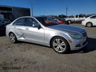 2008 Mercedes-Benz C-Class 3.0L Sport with VIN WDDGF54X58F042891, listed as a Copart auction lot 45402015 with 159,273 mi miles and Salvage Title. Bid and sale history available at carsss.com. Image 4.