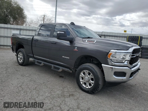 2023 Ram 2500 Big Horn with VIN 3C6UR5DL7PG506320, listed as a Copart auction lot 48025125 with 39,943 mi miles and Salvage Title. Bid and sale history available at carsss.com. Image 4.