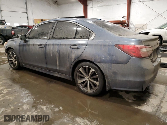 2015 Subaru Legacy 2.5i Limited with VIN 4S3BNBN63F3059568, listed as a Copart auction lot 88358645 with 0 mi miles and Salvage Title. Bid and sale history available at carsss.com. Image 2.