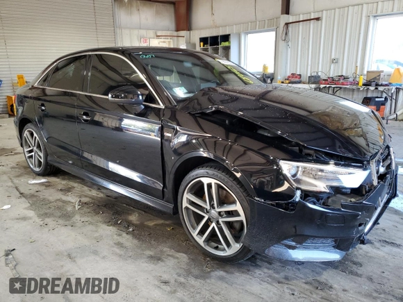 2017 Audi A3 Sedan Premium Plus with VIN WAUJ8GFF6H1020788, listed as a Copart auction lot 68016533 with 98,830 mi miles. Bid and sale history available at carsss.com. Image 4.