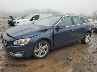 2015 Volvo V60 T5 Drive-E Premier with VIN YV126MEB4F1194022, listed as a Copart auction lot 83456604 with 97,650 mi miles and Salvage Title. Bid and sale history available at carsss.com. Image 1.