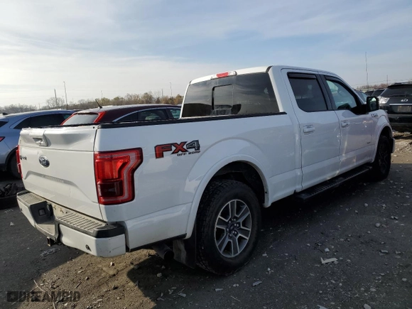 2016 Ford F-150 XLT with VIN 1FTFW1EGXGFB88456, listed as a Copart auction lot 77973103 with 251,177 mi miles and Salvage Title. Bid and sale history available at carsss.com. Image 3.