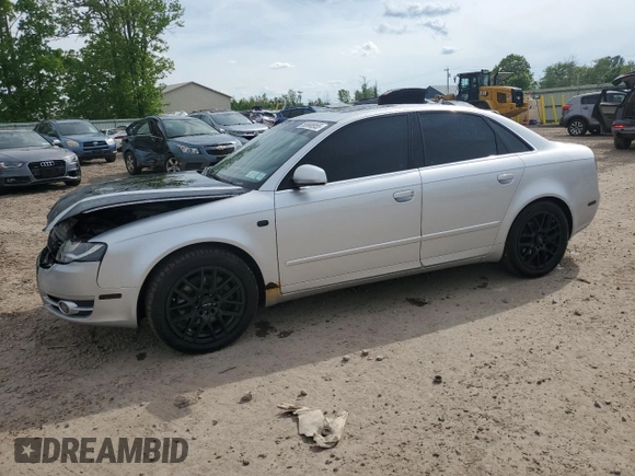2006 Audi A4 2.0T z VIN WAUDF78E36A241737, wystawiony jako Copart lot #58998955 z przebiegiem 108 056 mil mil oraz Szkoda całkowita • Salvage title. Historia ofert i sprzedaży dostępna na DreamBid. Obrazek 1.