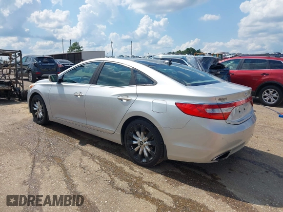 2012 Hyundai Azera z VIN KMHFH4JGXCA182208, wystawiony jako IAAI lot #42559319 z przebiegiem 236 086 mil mil oraz . Historia ofert i sprzedaży dostępna na DreamBid. Obrazek 3.
