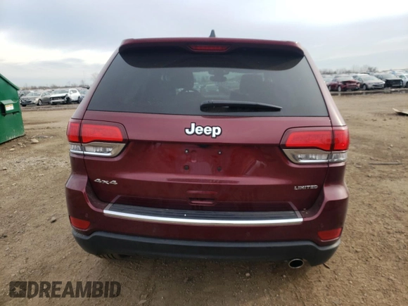 2022 Jeep Grand Cherokee WK Limited with VIN 1C4RJFBG0NC177865, listed as a Copart auction lot 82313934 with 27,948 mi miles and Salvage Title. Bid and sale history available at carsss.com. Image 6.