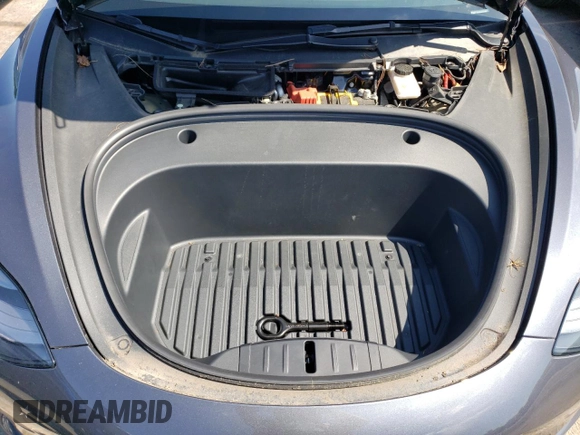 2022 Tesla Model 3 Long Range with VIN 5YJ3E1EB5NF105785, listed as a Copart auction lot 61304654 with 37,306 mi miles and Salvage Title. Bid and sale history available at DreamBid. Image 11.