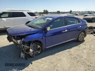 2020 Hyundai Ioniq Limited with VIN KMHCX5LD4LU192715, listed as a Copart auction lot 74965414 with 31,363 mi miles and Salvage Title. Bid and sale history available at DreamBid. Image 1.