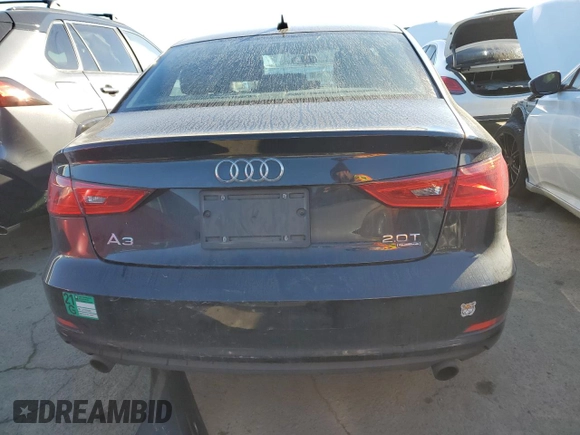 2015 Audi A3 2.0T Premium Plus with VIN WAUEFGFF9F1010227, listed as a Copart auction lot 41621014 with 99,378 mi miles. Bid and sale history available at carsss.com. Image 6.