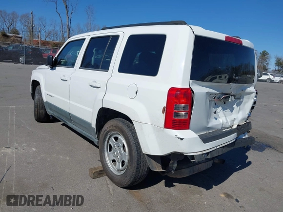 2011 Jeep Patriot Sport with VIN 1J4NT1GA4BD271442, listed as a IAAI auction lot 41639789 with 217,236 mi miles and . Bid and sale history available at carsss.com. Image 3.