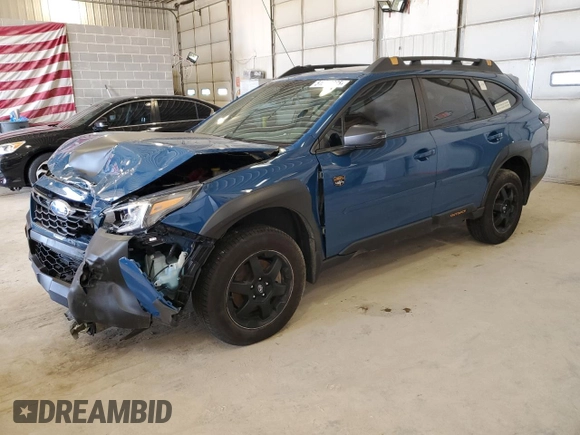 2022 Subaru Outback Wilderness with VIN 4S4BTGUD9N3156254, listed as a Copart auction lot 51008085 with 61,446 mi miles and Salvage Title. Bid and sale history available at DreamBid. Image 1.